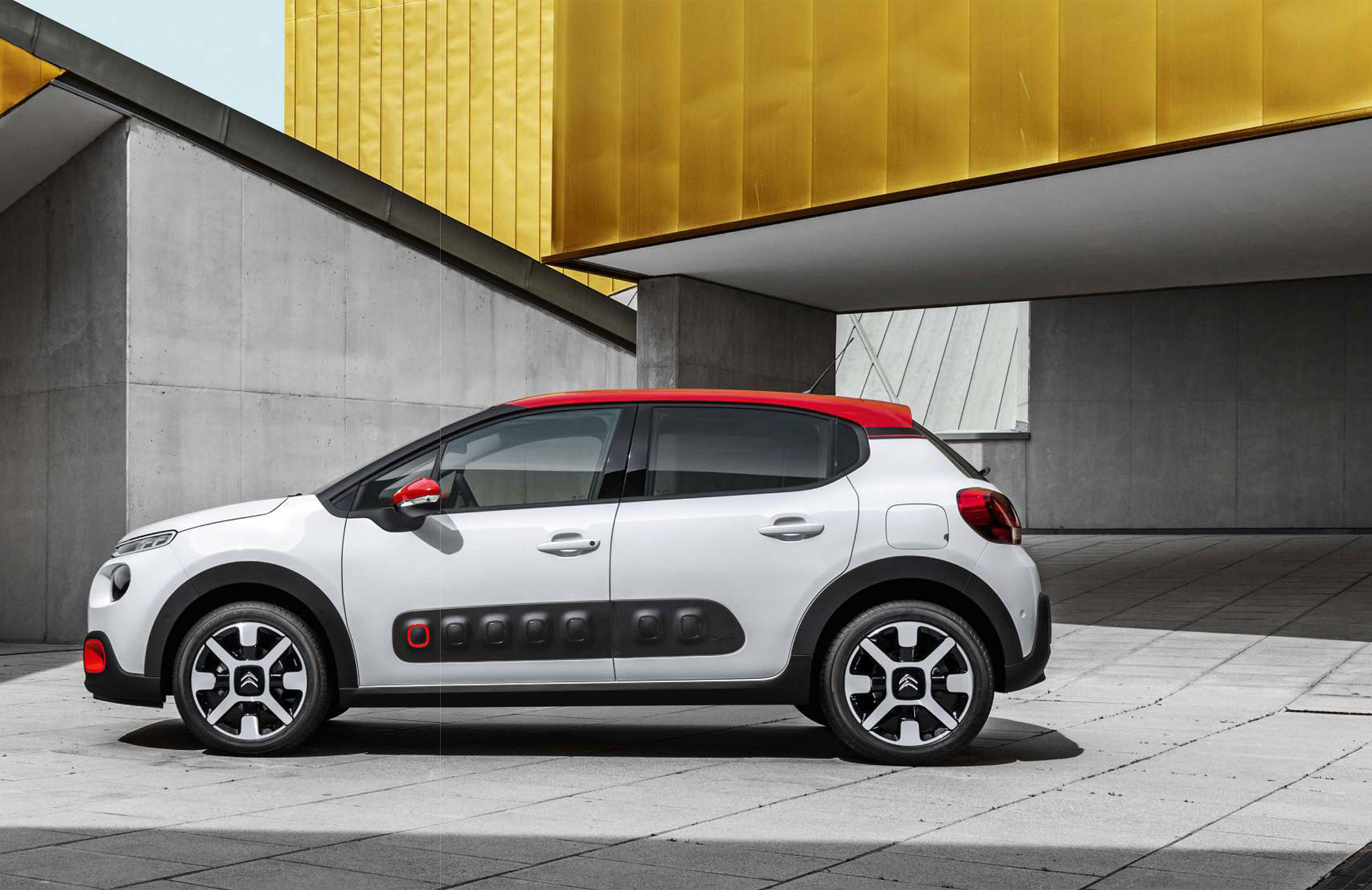 Citroën C3 blanche